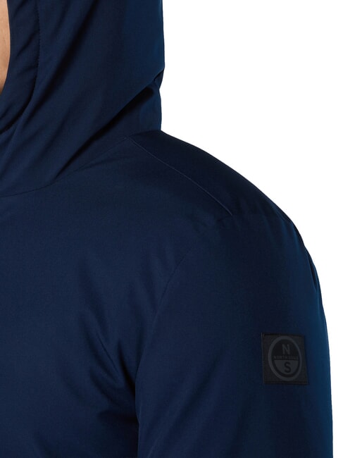 NORTH TECH Kapuzenjacke Navy blau - Herrenjacken