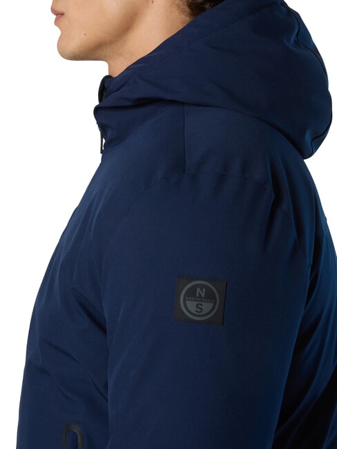 NORTH TECH Kapuzenjacke Navy blau - Herrenjacken