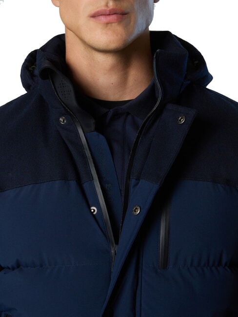 NORTH TECH Kapuzenjacke Navy blau - Daunenjacken f&uuml;r Herren