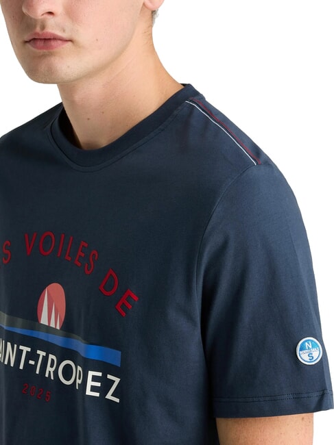 LVDST Baumwoll-T-Shirt Navy blau - Herren-T-Shirts