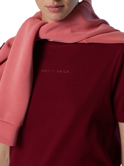 CORE Baumwoll-T-Shirt tiefrot - T-Shirts und Tops f&uuml;r Damen