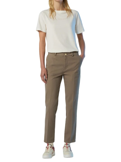 CORE Baumwoll-T-Shirt Winterwei&szlig; - T-Shirts und Tops f&uuml;r Damen