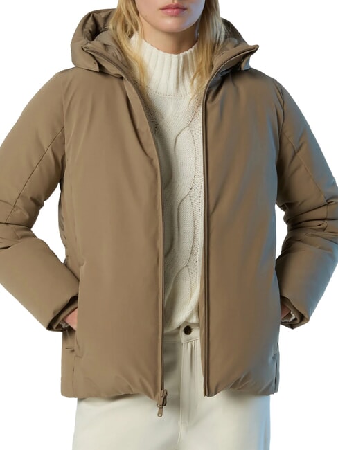 OCEAN OUTDOOR Kapuzenjacke brauner Fels - Damenjacken