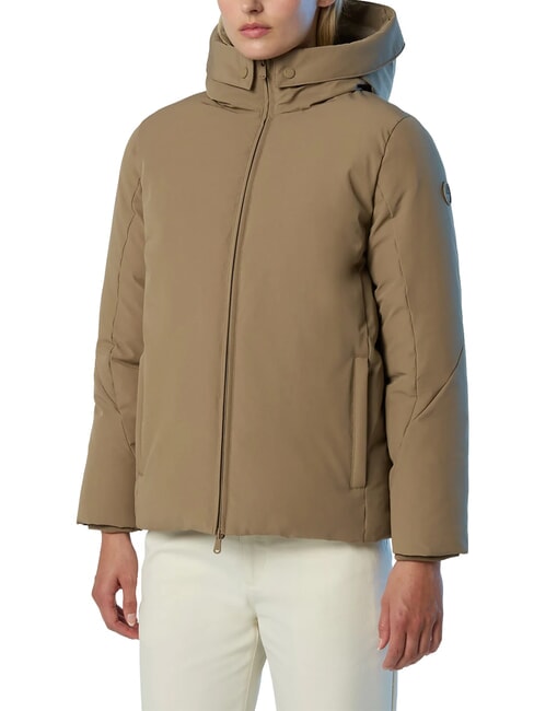 OCEAN OUTDOOR Kapuzenjacke brauner Fels - Damenjacken