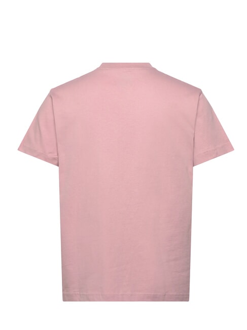 LEFT CHEST Locker geschnittenes Baumwoll-T-Shirt nebliges Mauve - Herren-T-Shirts