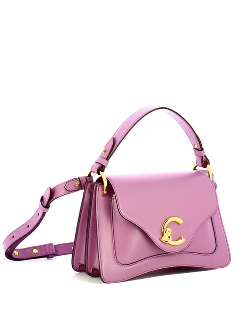 C-ME CALF COCKER Kleine Ledertasche mit Schultergurt Qualle - Damentaschen