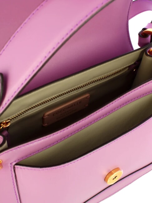 C-ME CALF COCKER Kleine Ledertasche mit Schultergurt Qualle - Damentaschen