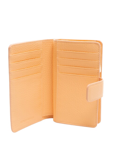 METALLIC SOFT Geldb&ouml;rse aus strukturiertem Leder Sonnenaufgang - Brieftaschen Damen