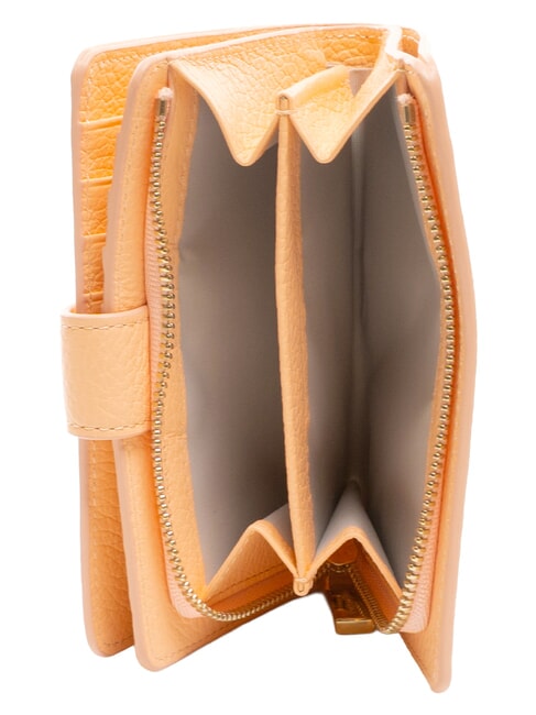 METALLIC SOFT Geldb&ouml;rse aus strukturiertem Leder Sonnenaufgang - Brieftaschen Damen