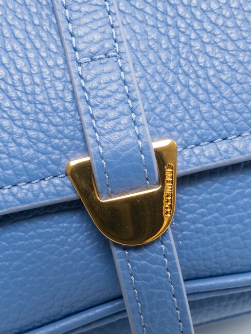 CAMPUS  Mini-Umh&auml;ngetasche aus Leder Blau - Damentaschen