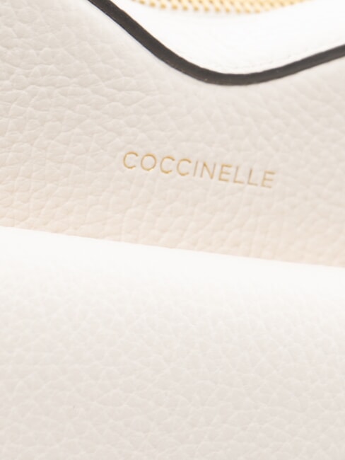 BEAT SOFT Mini-Ledertasche in Herzform Wei&szlig; - Damentaschen