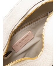 COCCINELLE BEAT SOFT Mini-Ledertasche in Herzform Wei&szlig; - Damentaschen - 4