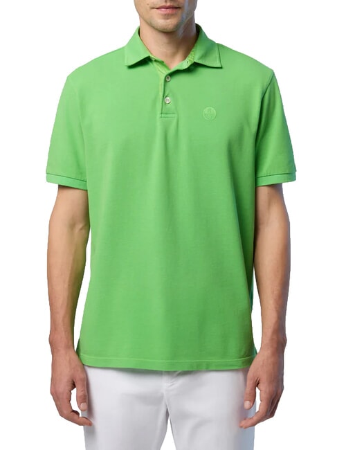CORE Poloshirt mit gesticktem Logo Sommergr&uuml;n - Herren-Polo-Shirts/Herren-Polo-Shirt/Herrenpoloshirt/Herrenpoloshirts