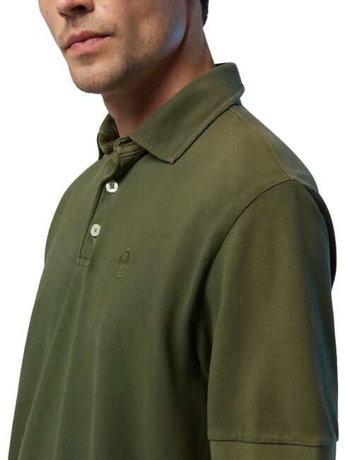 CORE Poloshirt mit gesticktem Logo tiefgr&uuml;n - Herren-Polo-Shirts/Herren-Polo-Shirt/Herrenpoloshirt/Herrenpoloshirts