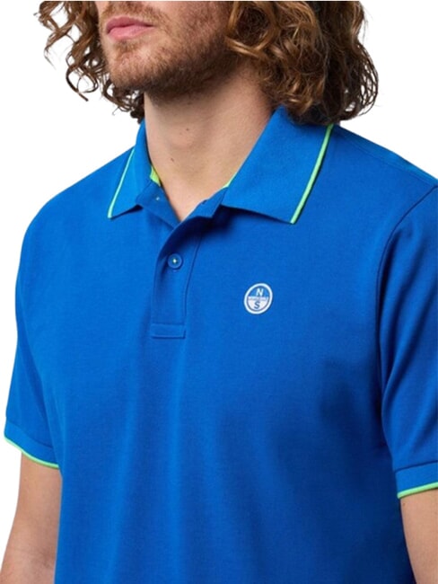 CORE Poloshirt aus 100 % Baumwolle Strand blau - Herren-Polo-Shirts/Herren-Polo-Shirt/Herrenpoloshirt/Herrenpoloshirts