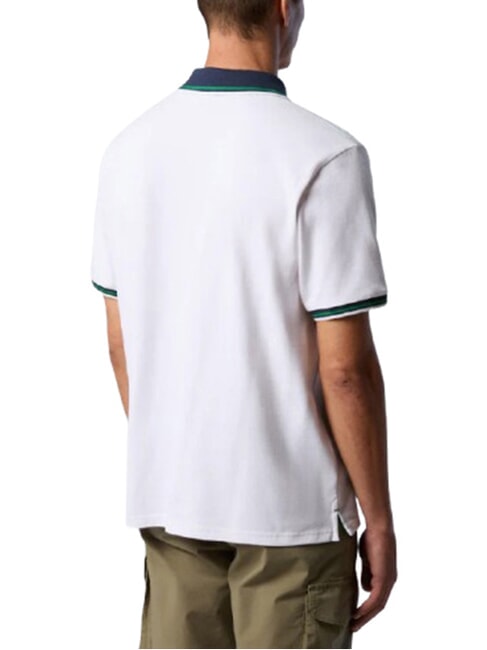 CORE Kurz&auml;rmeliges Poloshirt aus Baumwolle Wei&szlig; - Herren-Polo-Shirts/Herren-Polo-Shirt/Herrenpoloshirt/Herrenpoloshirts
