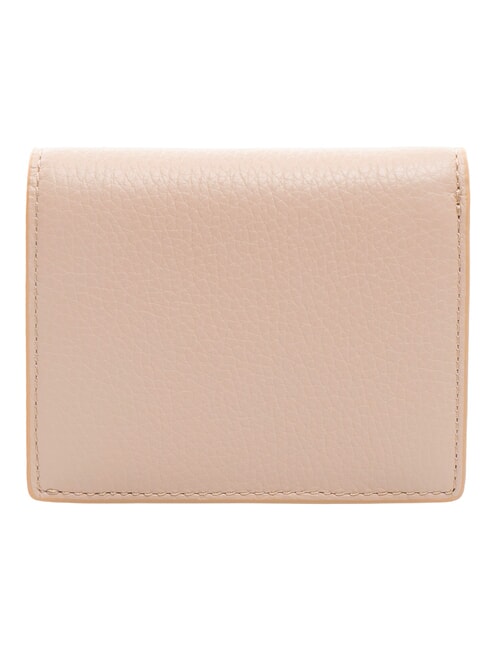 METALLIC SOFT  Kleine Geldb&ouml;rse aus Leder Rosetten - Brieftaschen Damen