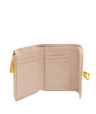 COCCINELLE MAGIE Mittelgro&szlig;e Geldb&ouml;rse aus geh&auml;mmertem Leder Rosetten - Brieftaschen Damen - 2