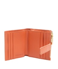 COCCINELLE METALLIC SOFT Mini-Geldb&ouml;rse aus Leder - Brieftaschen Damen