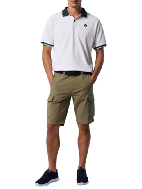 CORE Kurz&auml;rmeliges Poloshirt aus Baumwolle Wei&szlig; - Herren-Polo-Shirts/Herren-Polo-Shirt/Herrenpoloshirt/Herrenpoloshirts