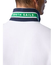 NORTH SAILS CORE Kurz&auml;rmeliges Poloshirt aus Baumwolle Wei&szlig; - Herren-Polo-Shirts/Herren-Polo-Shirt/Herrenpoloshirt/Herrenpoloshirts - 3