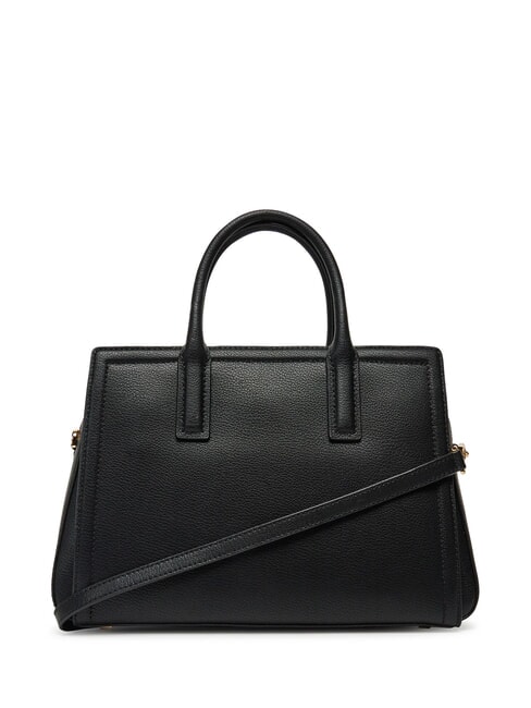 LAILA Lederhandtasche mit Schulterriemen Schwarz - Damentaschen