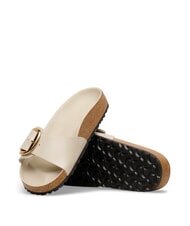 BIRKENSTOCK MADRID BIG BUCKLE Ledersandalen Glanzauster - Damenschuhe - 4