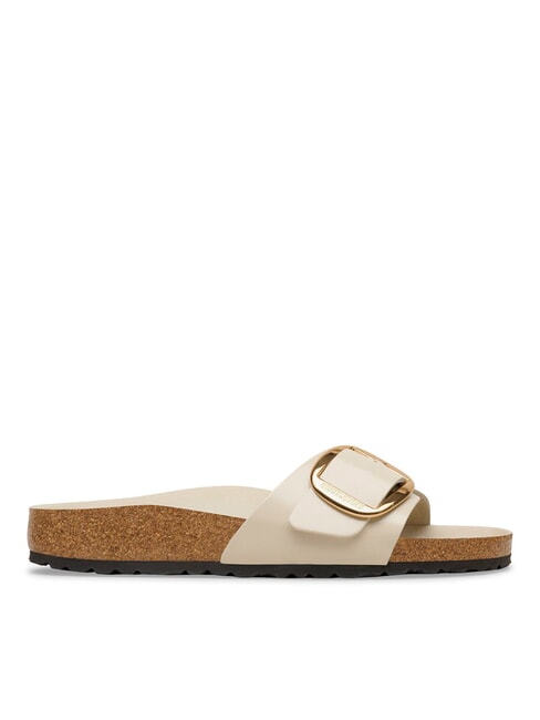 MADRID BIG BUCKLE Ledersandalen Glanzauster - Damenschuhe