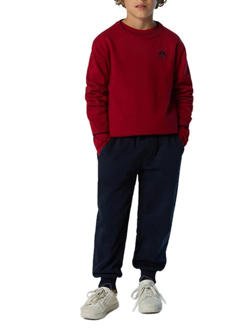 CORE Pullover aus Kaschmirmischung rote Lava - Kinderpullover