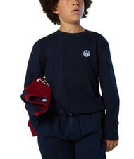 NORTH SAILS CORE Lang&auml;rmeliges T-Shirt Navy blau - Kinder-T-Shirt - 4