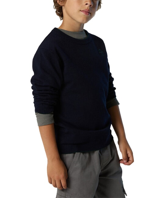 CORE Pullover aus Kaschmirmischung Navy blau - Kinderpullover