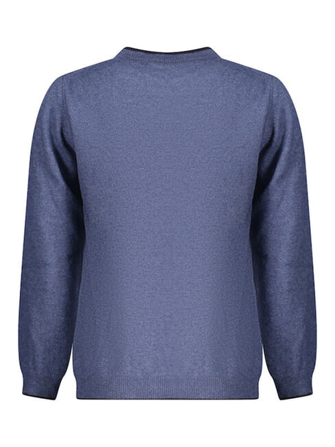 CORE Pullover aus Kaschmirmischung Chinablau meliert - Herrenpullover