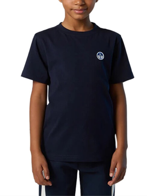 CORE T-Shirt mit Rundhalsausschnitt Navy blau - Kinder-T-Shirt