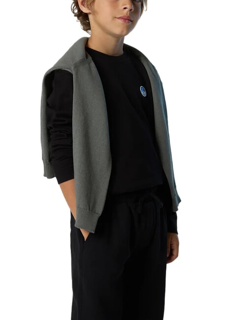 CORE Lang&auml;rmeliges T-Shirt Schwarz - Kinder-T-Shirt