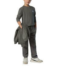 NORTH SAILS CORE Lang&auml;rmeliges T-Shirt Stadtgrau - Kinder-T-Shirt - 5