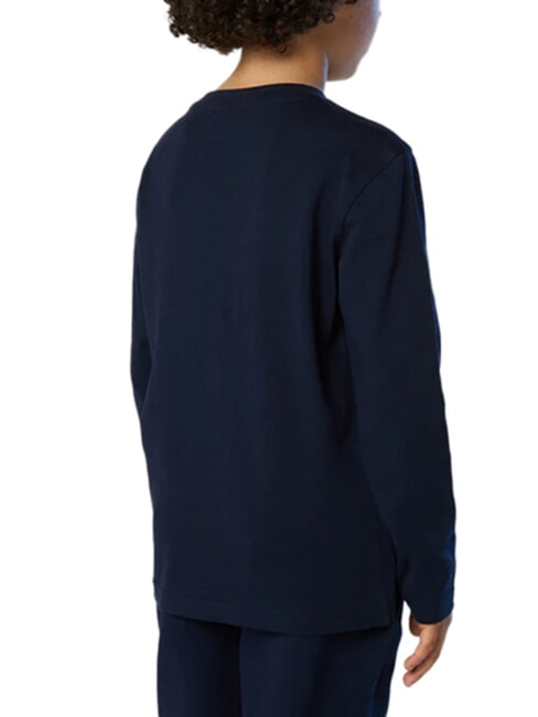 CORE Lang&auml;rmeliges T-Shirt Navy blau - Kinder-T-Shirt