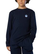 NORTH SAILS CORE Lang&auml;rmeliges T-Shirt Navy blau - Kinder-T-Shirt - 2