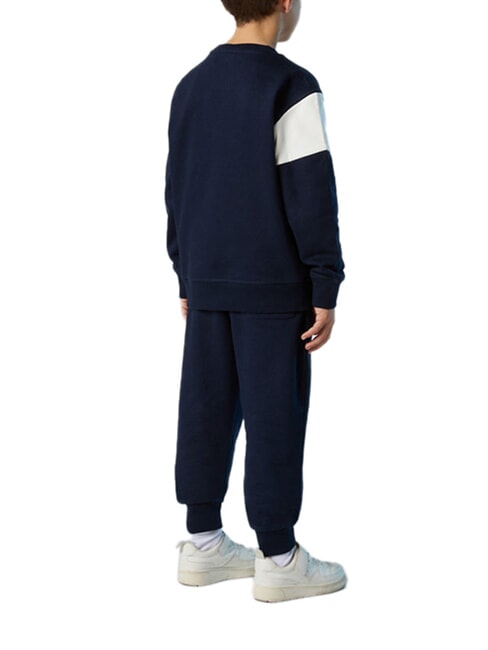 CORE Trainingsanzug aus Baumwoll-Sweatshirt Navy blau - Sweatshirts Kinder
