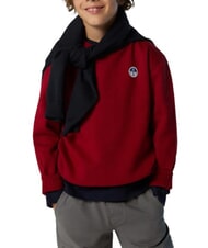 NORTH SAILS CORE Unisex-Sweatshirt aus Bio-Baumwolle rote Dahlie - Sweatshirts Kinder - 5