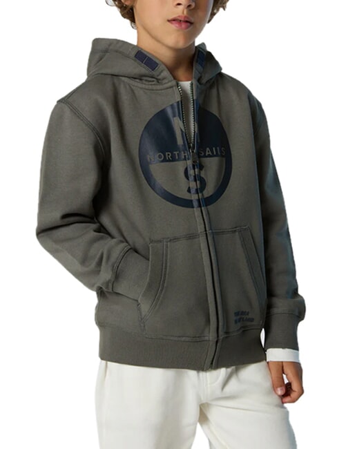 CORE Unisex-Hoodie Stadtgrau - Sweatshirts Kinder