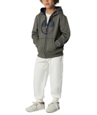 NORTH SAILS CORE Unisex-Hoodie Stadtgrau - Sweatshirts Kinder - 5