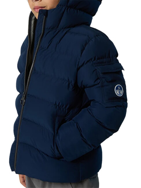 BEAM Unisex-Jacke mit Kapuze Marineakademie - Kinder Jacken