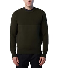 NORTH SAILS KNITTED Pullover mit Rundhalsausschnitt Waldgr&uuml;n - Herrenpullover - 2