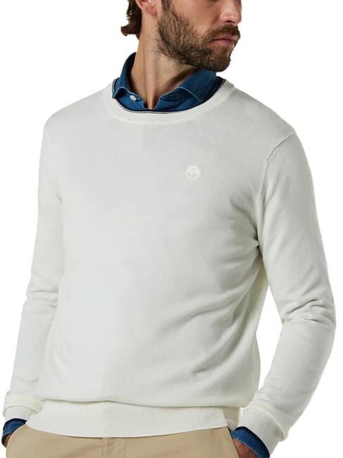 N|S Pullover mit Rundhalsausschnitt M&auml;usespeck - Herrenpullover