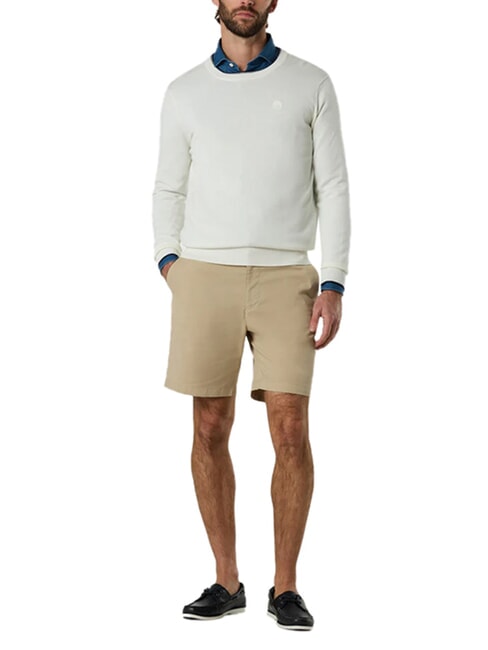 N|S Pullover mit Rundhalsausschnitt M&auml;usespeck - Herrenpullover