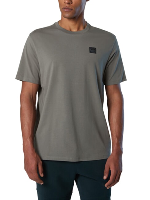 NORTH TECH T-Shirt aus 100 % Baumwolle Stadtgrau - Herren-T-Shirts