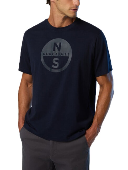 CORE Baumwoll-T-Shirt Navy blau - Herren-T-Shirts