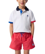 NORTH SAILS BASIC Beach-Boxershorts im Volleyball-Stil Psychorot - Kinderbademode - 2