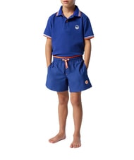 NORTH SAILS BASIC Beach-Boxershorts im Volleyball-Stil Elektrisches Blau - Kinderbademode - 5