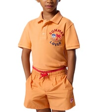 NORTH SAILS BASIC Beach-Boxershorts im Volleyball-Stil Hellorange - Kinderbademode - 2